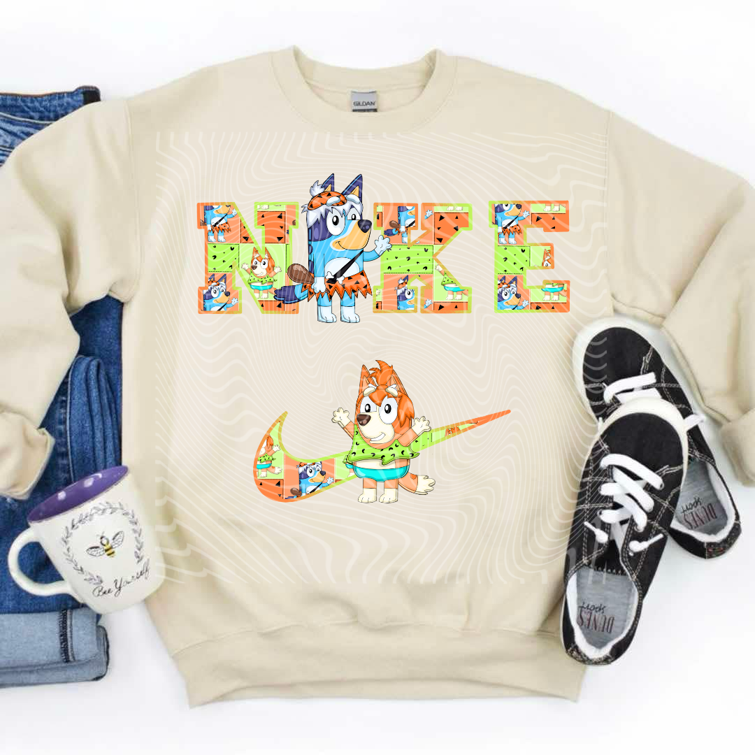 Swoosh Caveman Characters