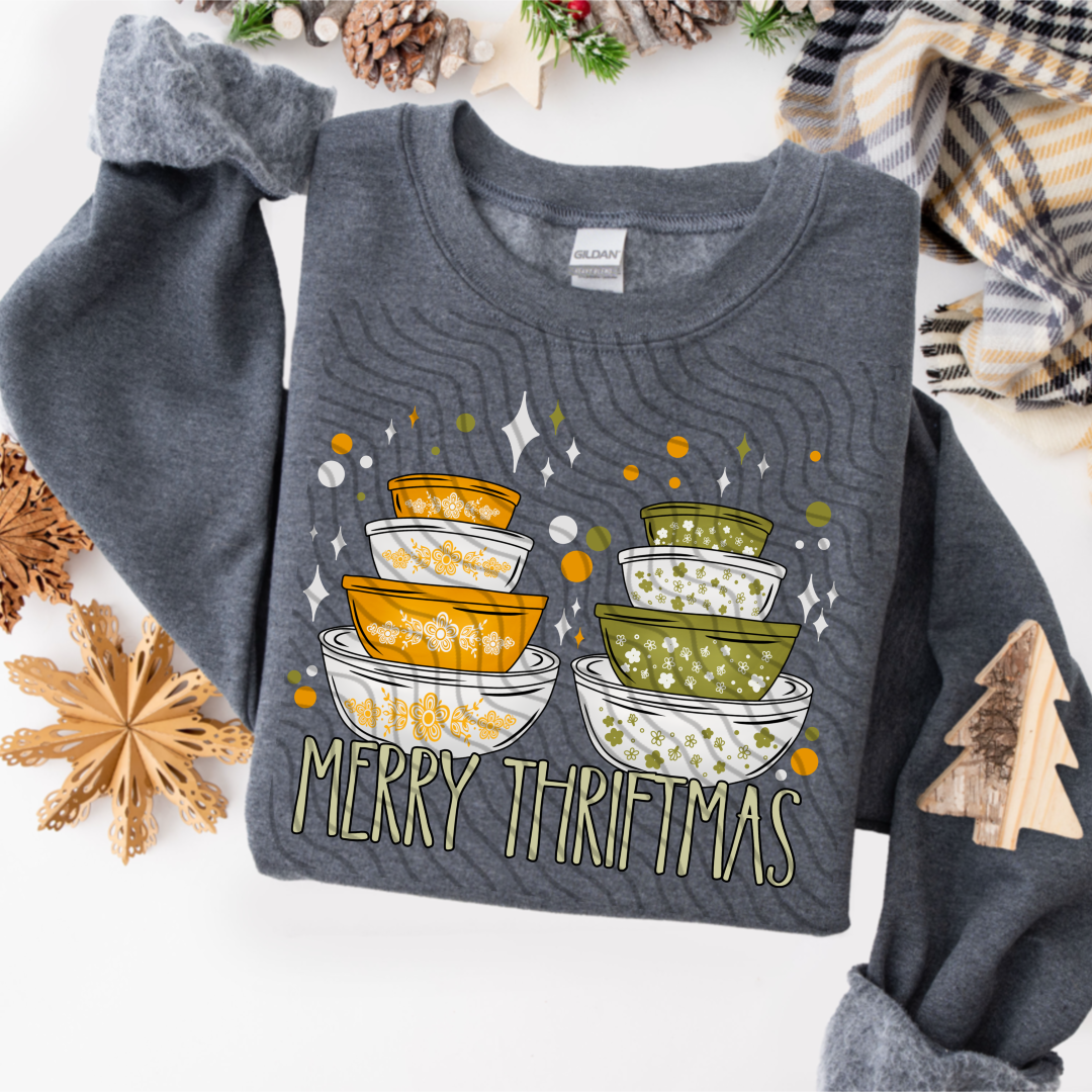 Merry Thriftmas Bowls