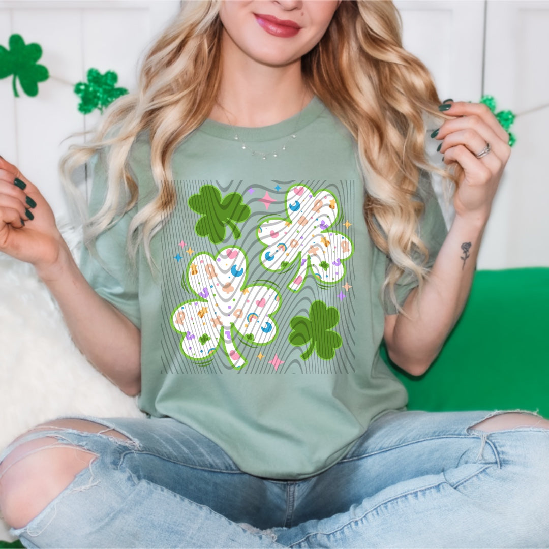 Marshmallow Clovers