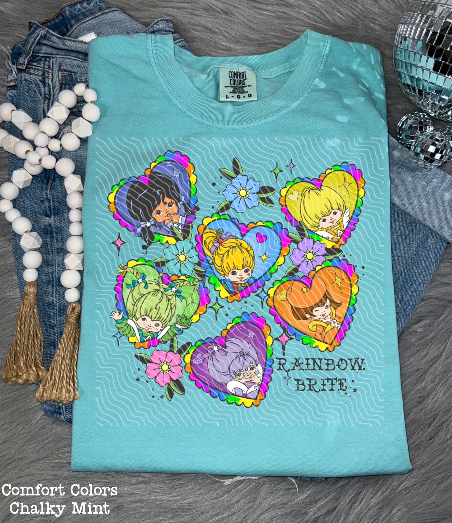 Rainbow Brite Hearts