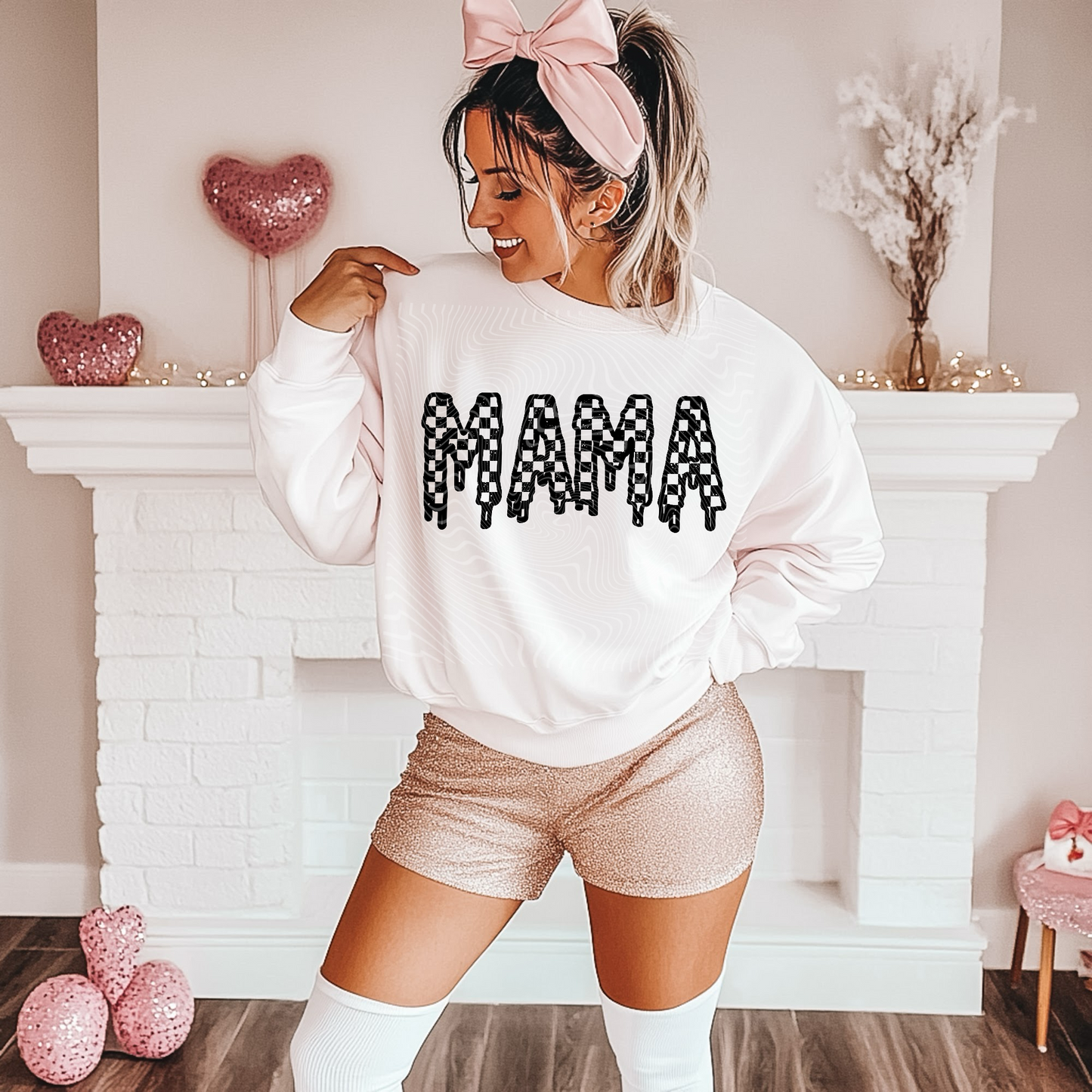 Drippy Checker Mama