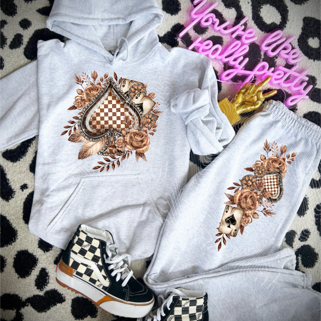 Checker Spades