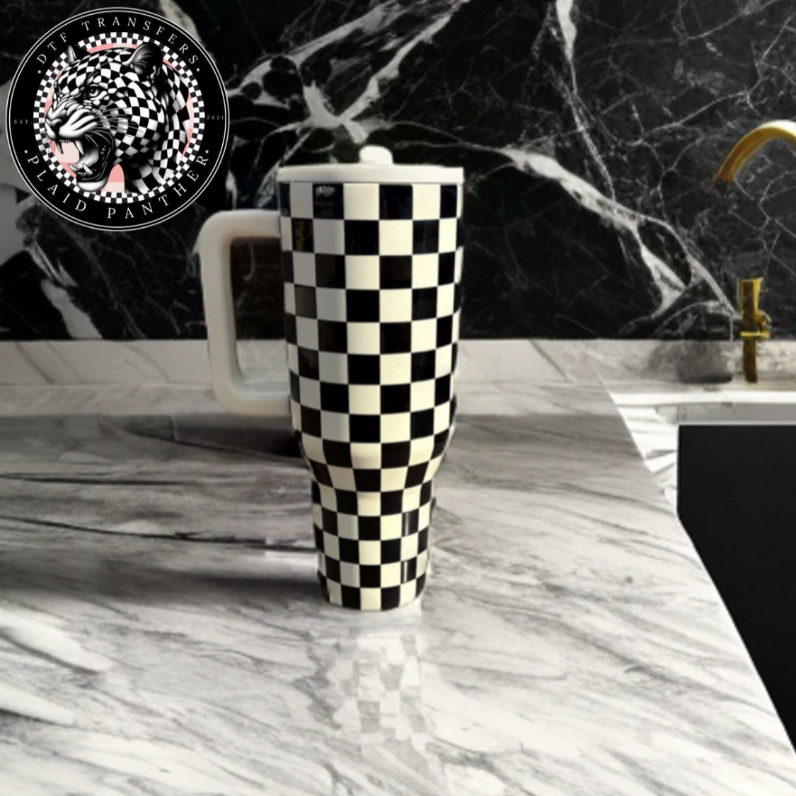 40 oz Checker “Hydro”