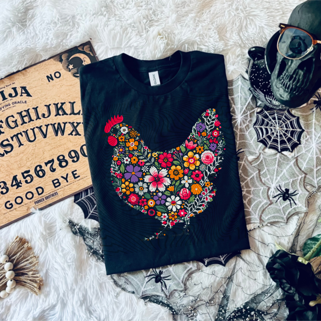 Floral Chicken