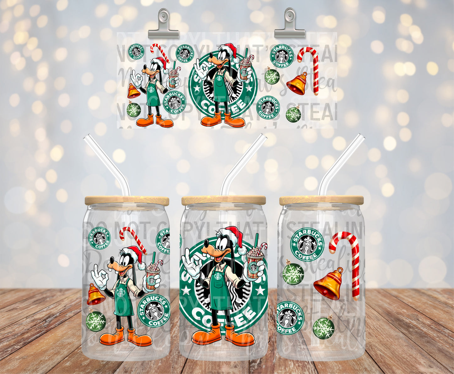 Goofy Starb Coffee Christmas