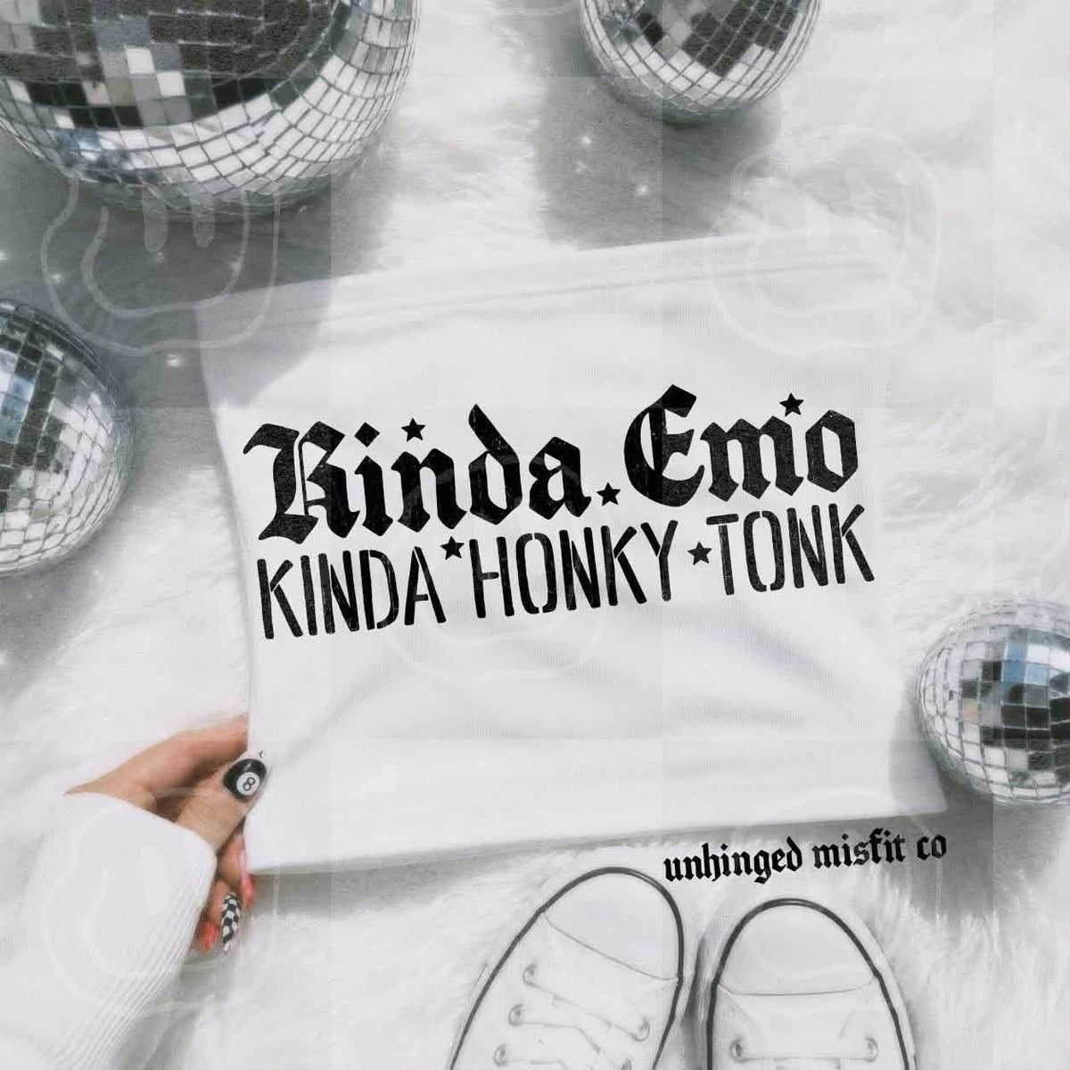 Kinda Emo Kinda Honky Tonk DTF transfer