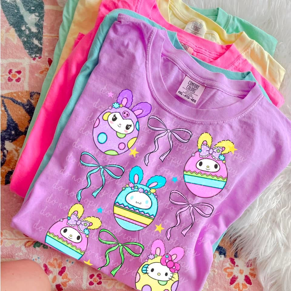 Cute Kitty Easter Eggs