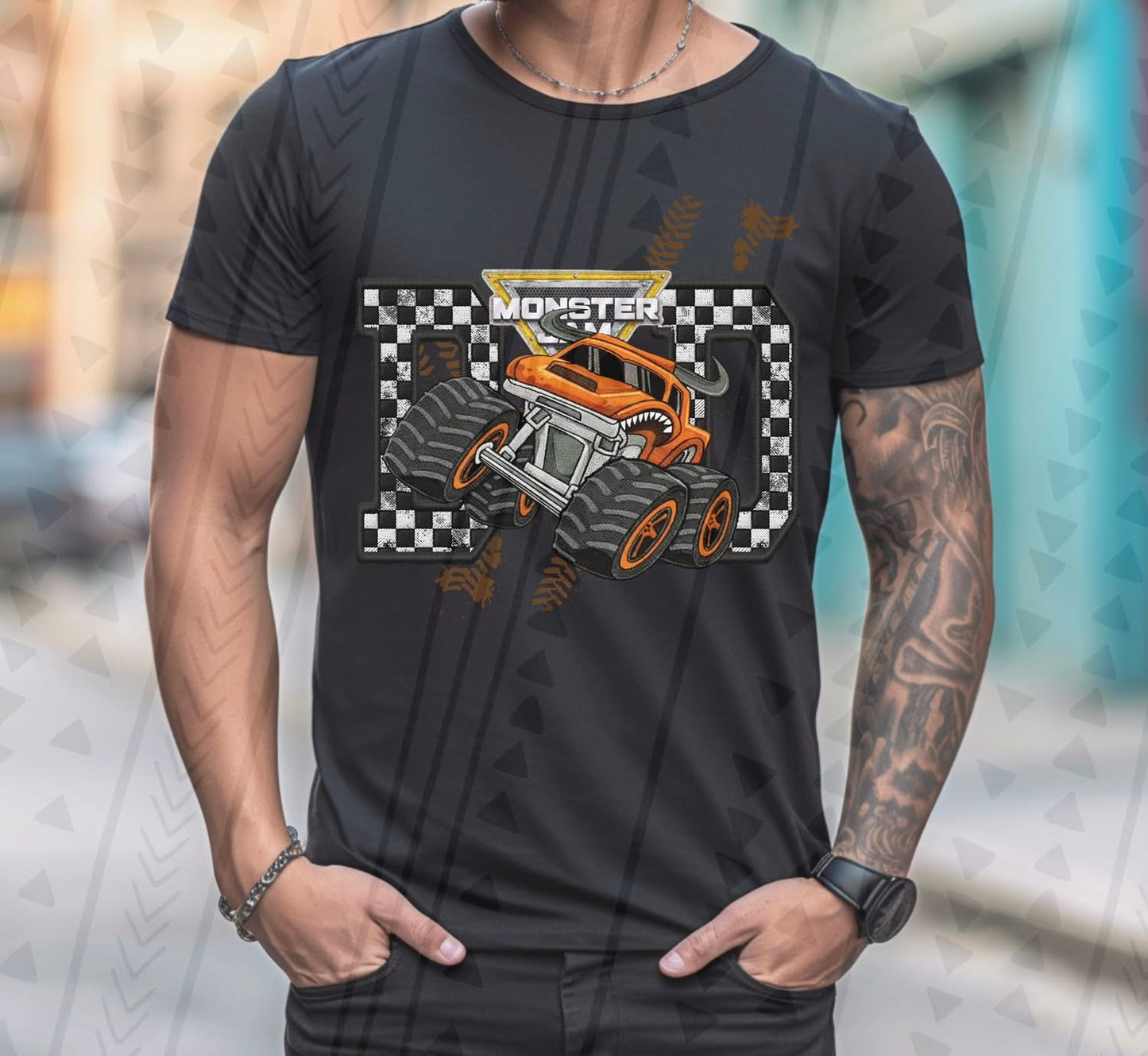 Dad Monster Mutt Rottweiler
