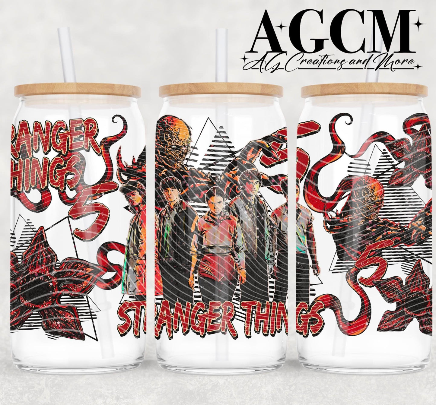 Stranger Danger Things UV DTF Wrap