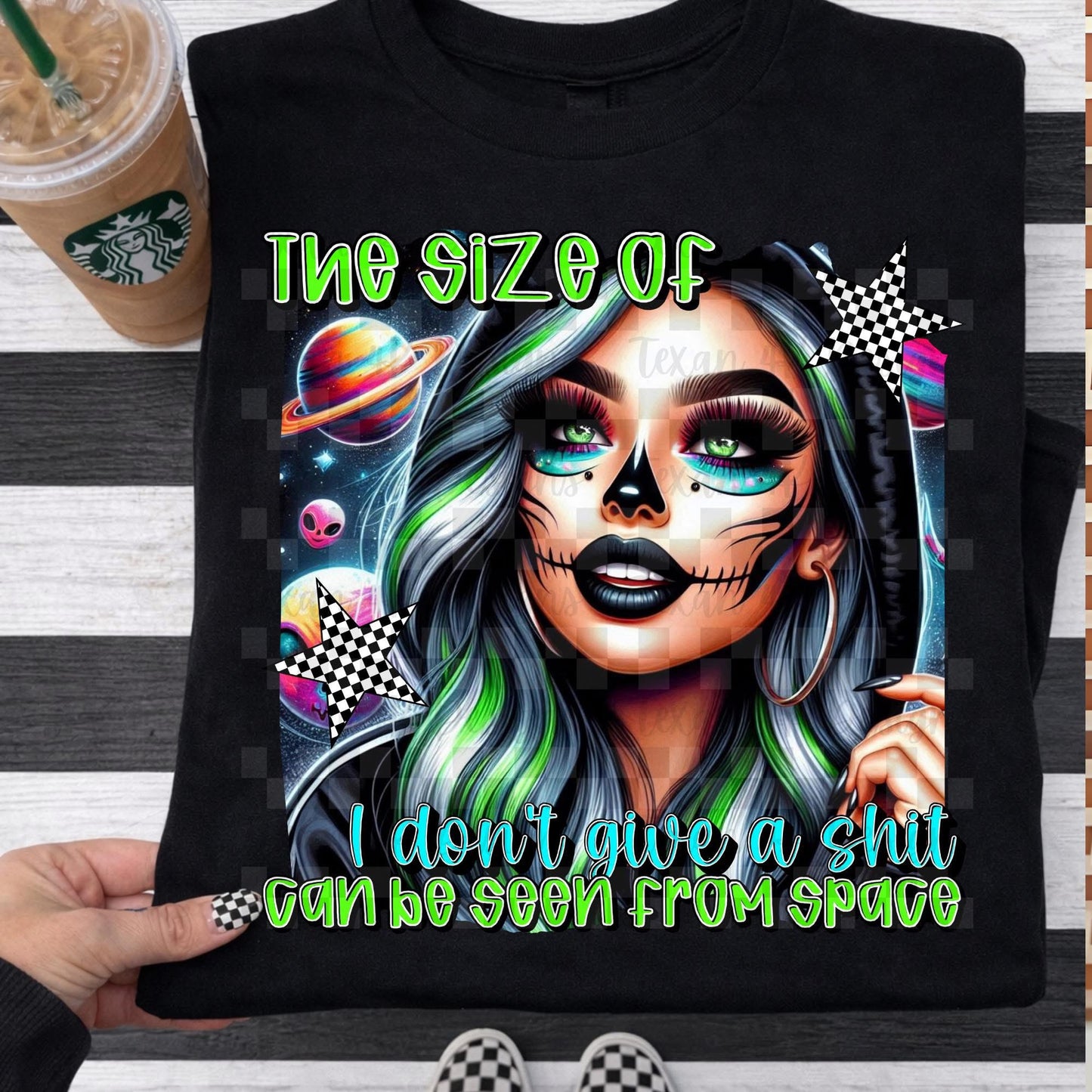 The Size Of I Don't Give A Shit Can Be Seen From Space