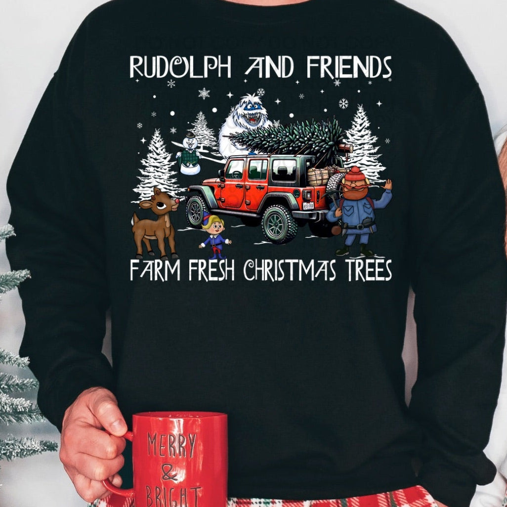 Rudolph and Friends Farm Fresh Christmas Trees