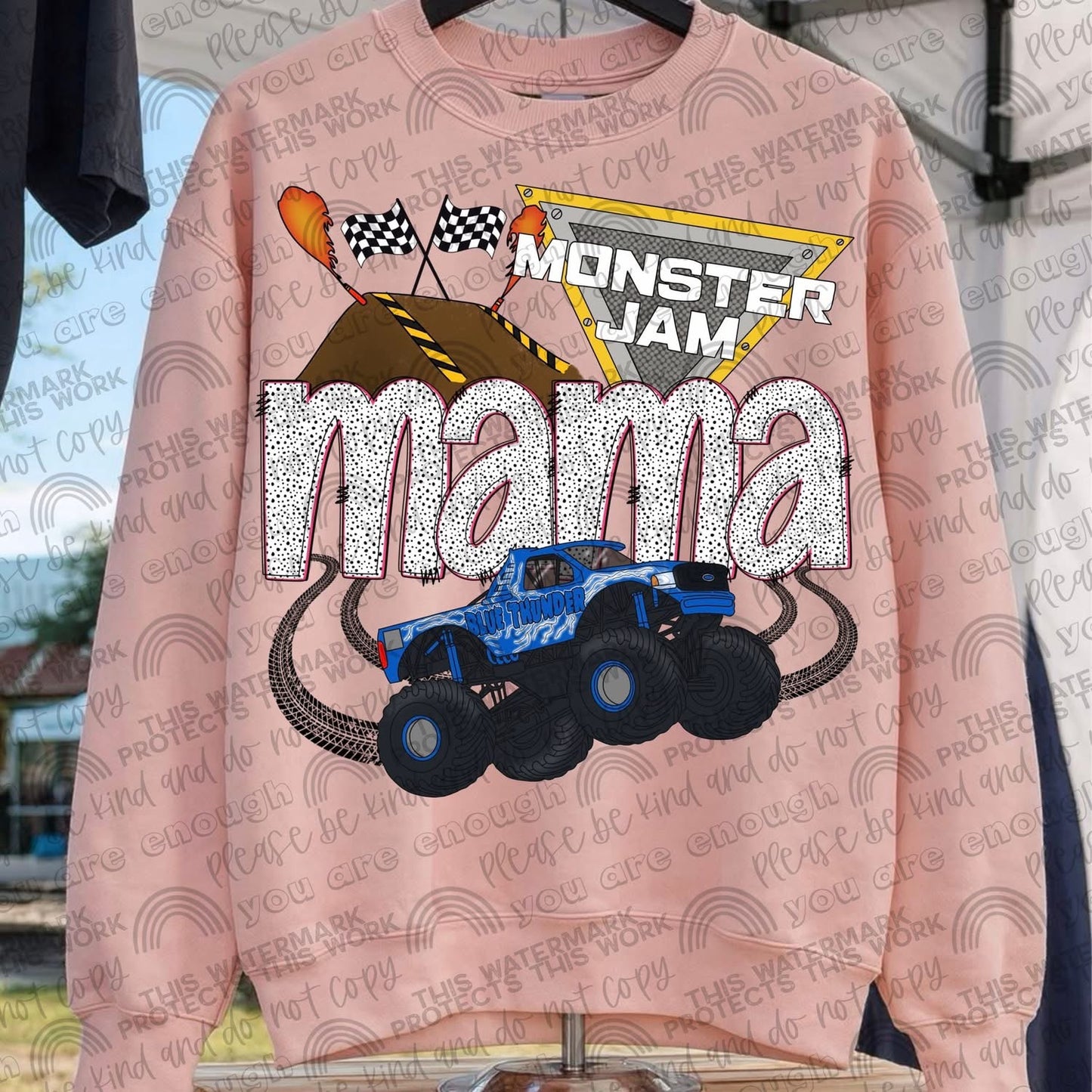 MJ Mama Blue Thunder Truck