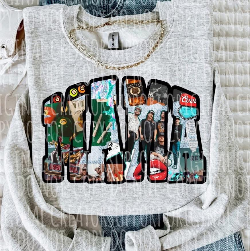 Mama Patchwork Photo
