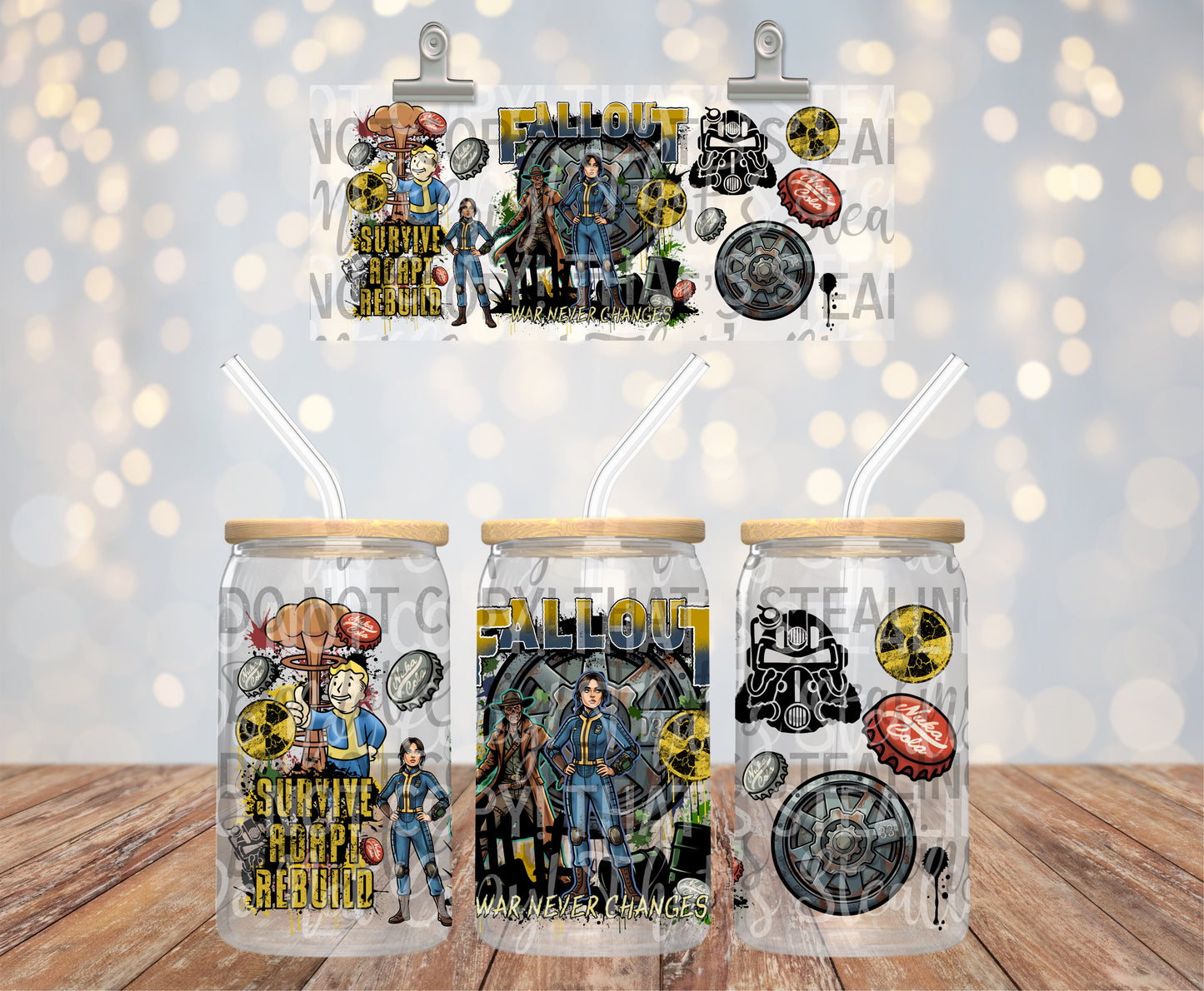 Fallout Survive Adapt Rebuild UVDTF