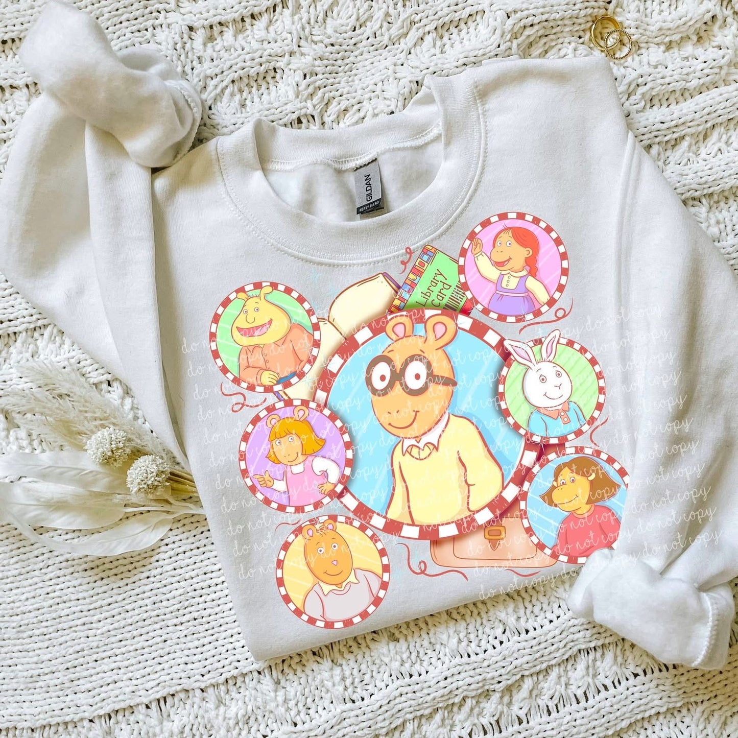 Arthur Character Collage