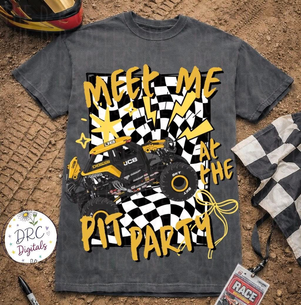 Meet Me at the Pit Party JCB Digatron