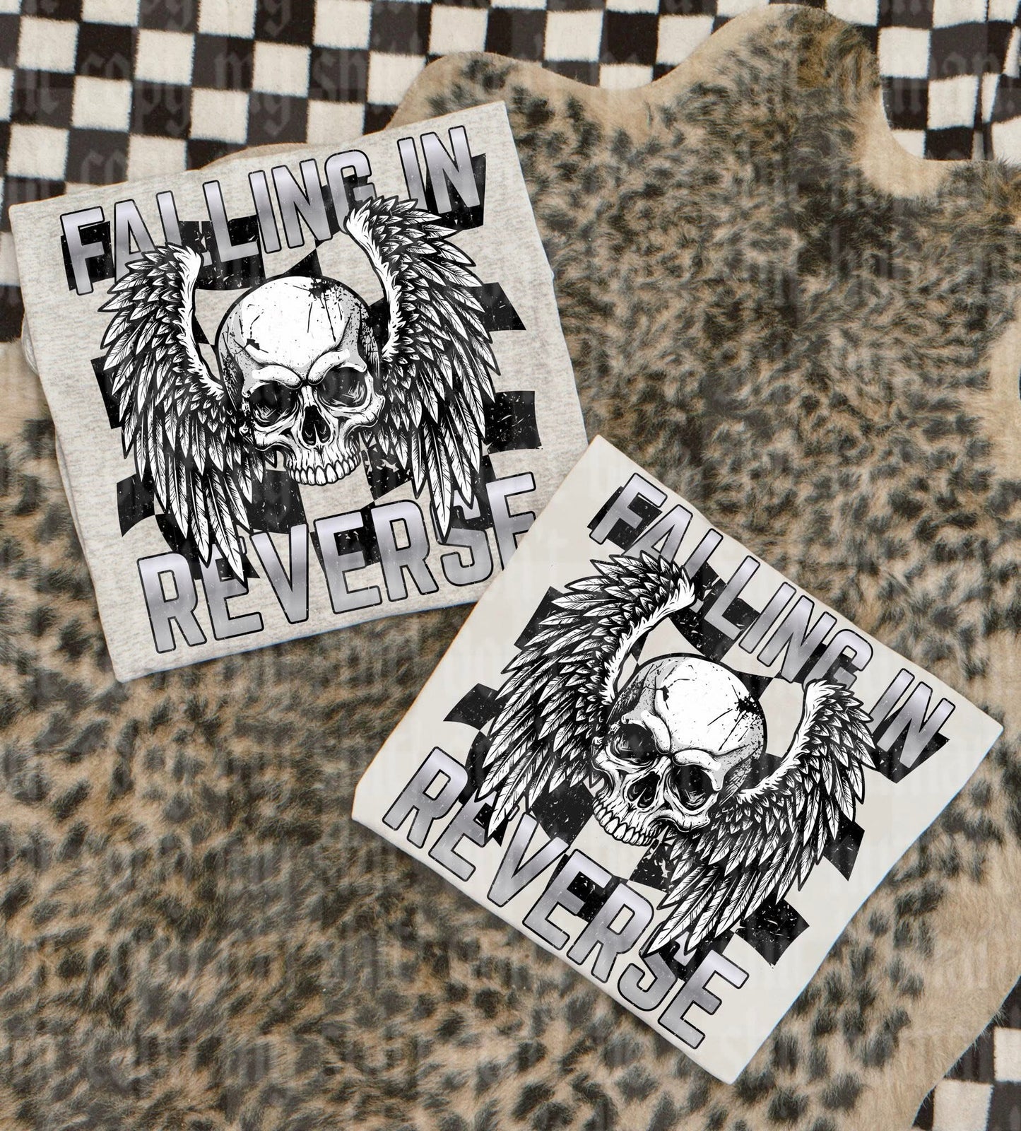 Falling In Reverse Skull Wings