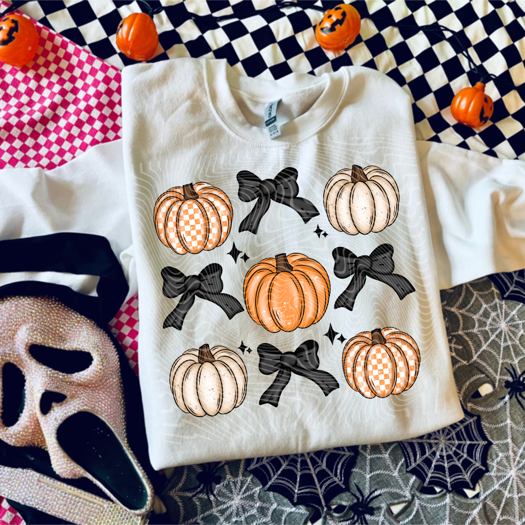 Pumpkin & bows