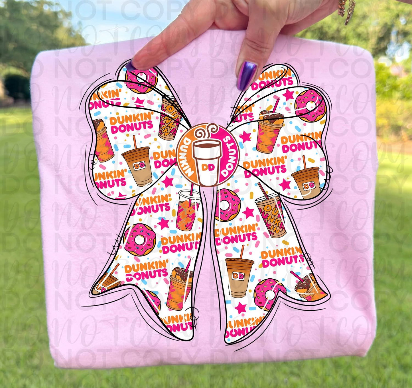 Coffee Bow Donut