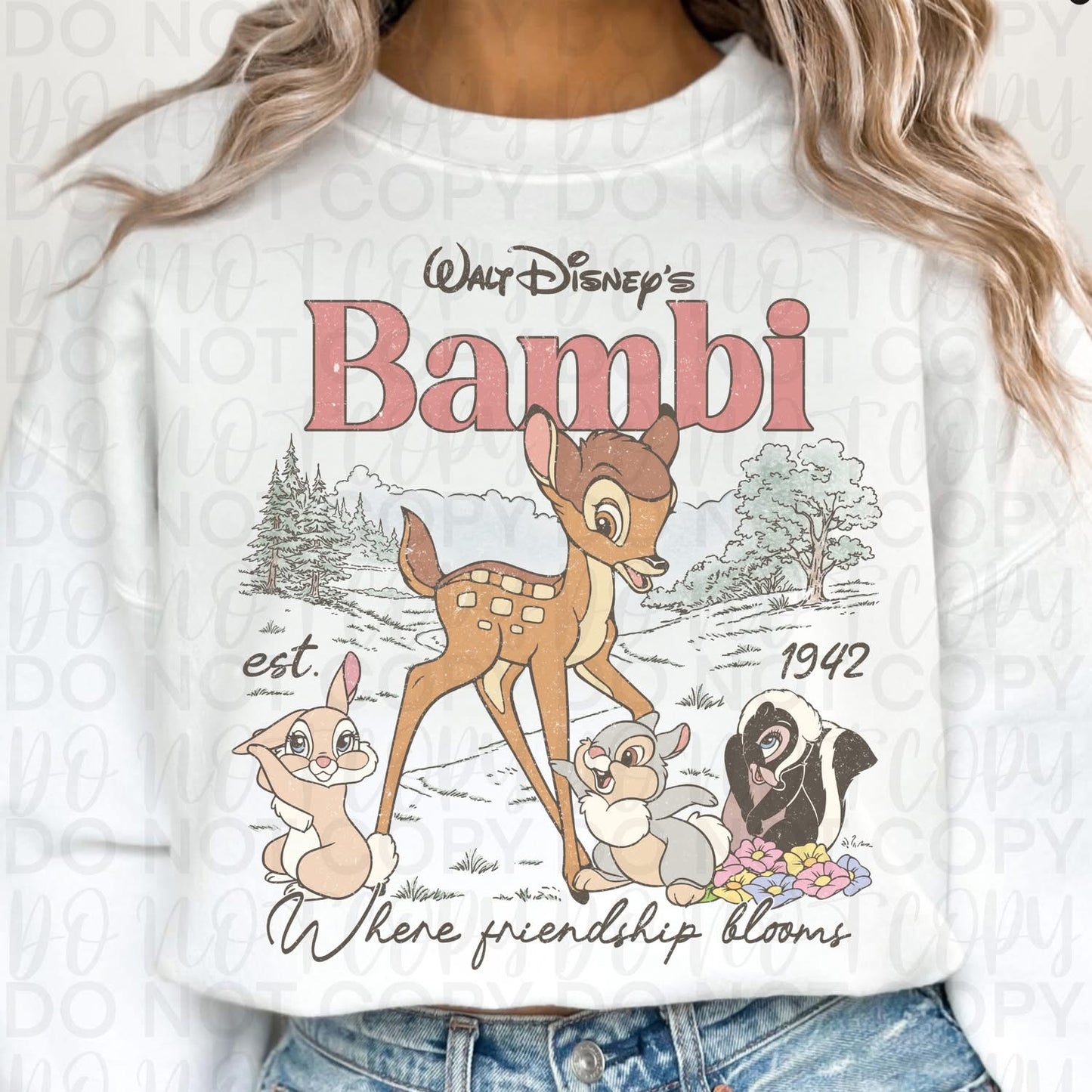 Bambi Where Friendship Blooms