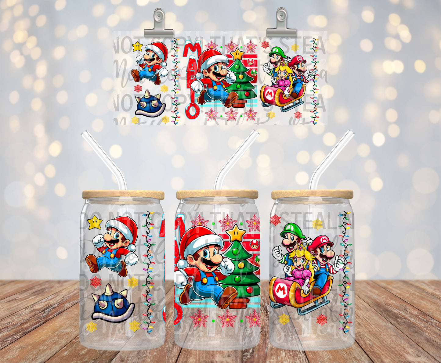 16oz Mari Christmas (Red)