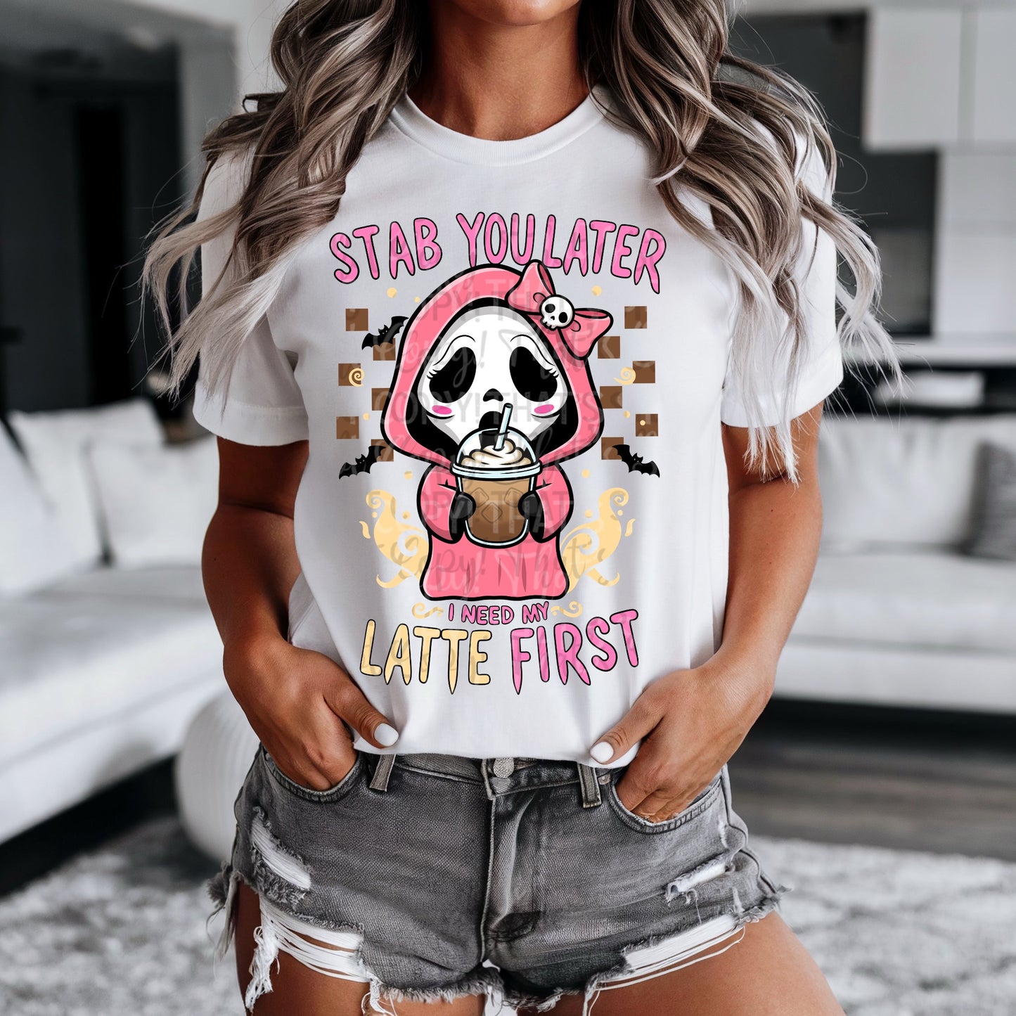 Stab You Later Latte First Pink