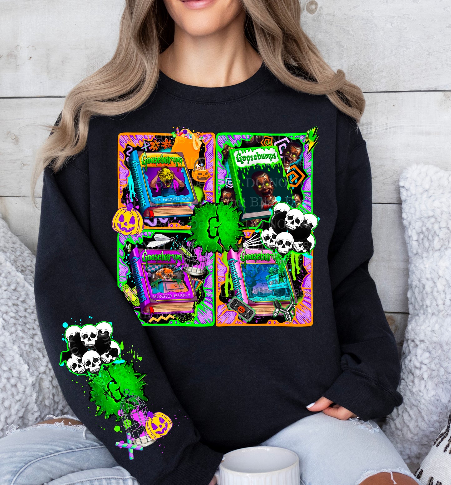 Goosebumps Horror Collage