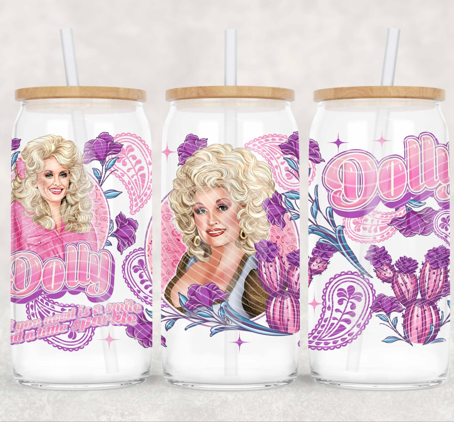 Dolly 16oz UVDTF