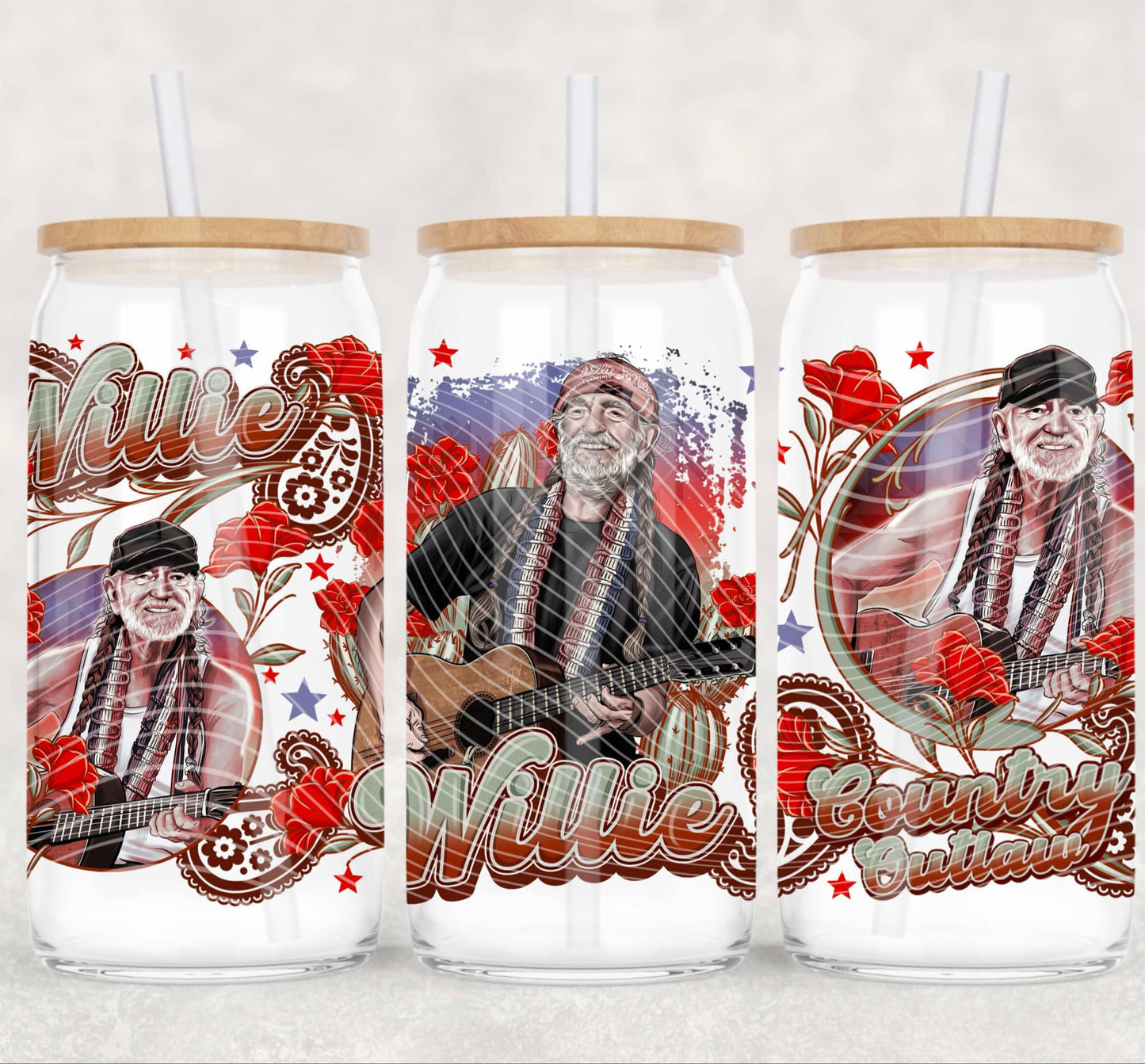 Willie 16oz UVDTF