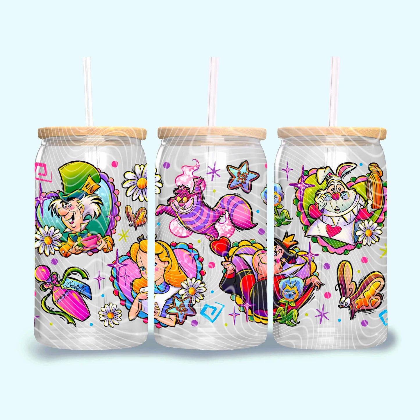 Allison wonderland 16oz UVDTF