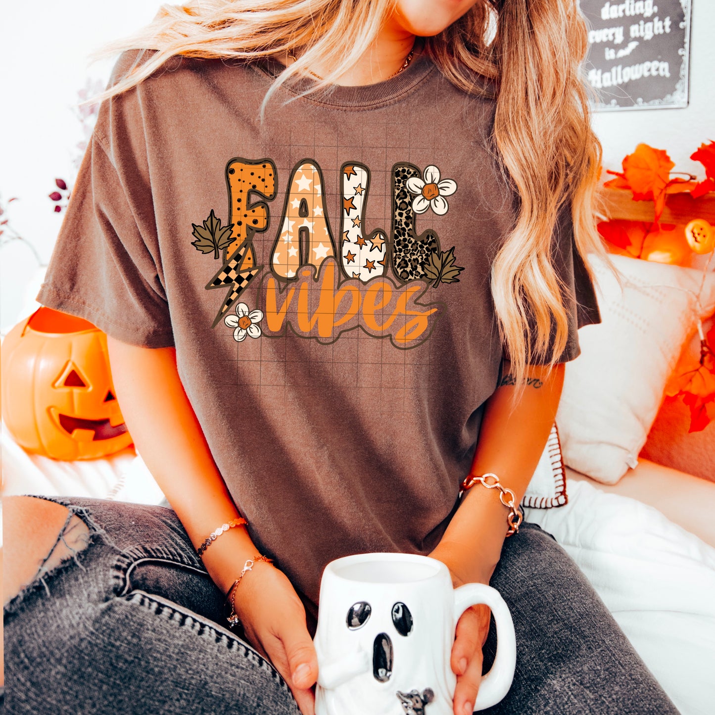 Fall Vibes Daisies