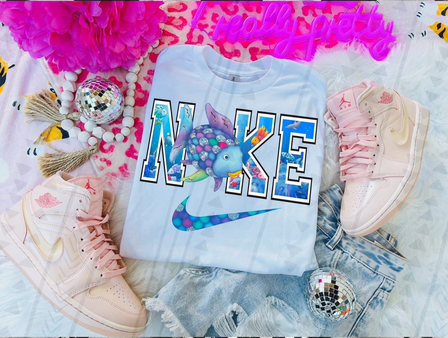 Rainbow Fish Swoosh