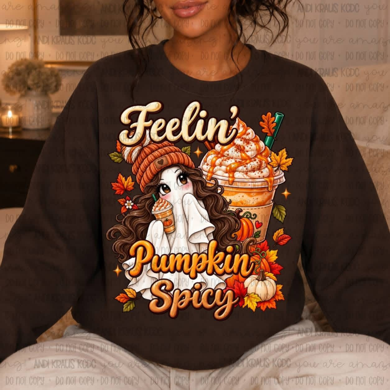 Feelin Pumpkin Spicy Ghost