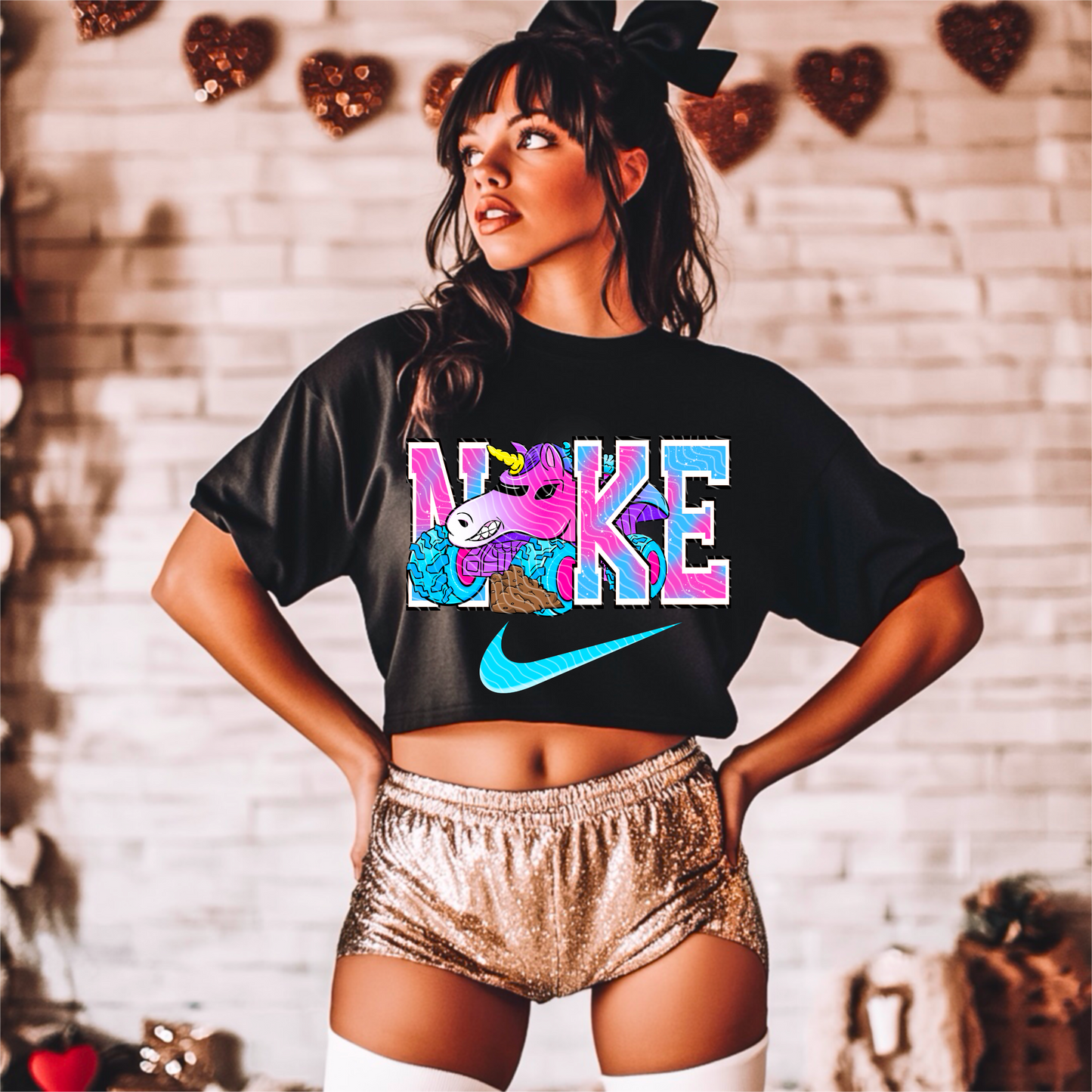 Swoosh Sparkle Unicorn