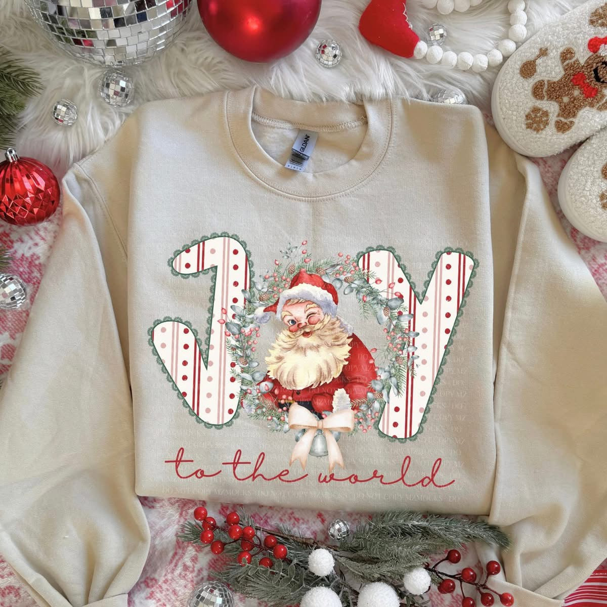 Joy Santa Winking