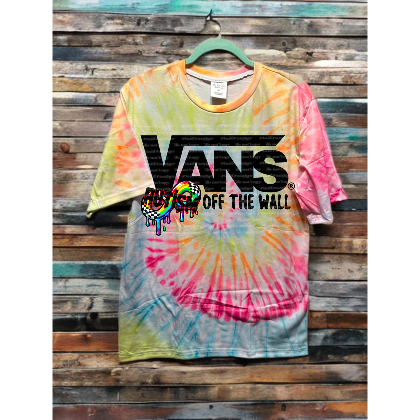 Autism - The Wall - black font