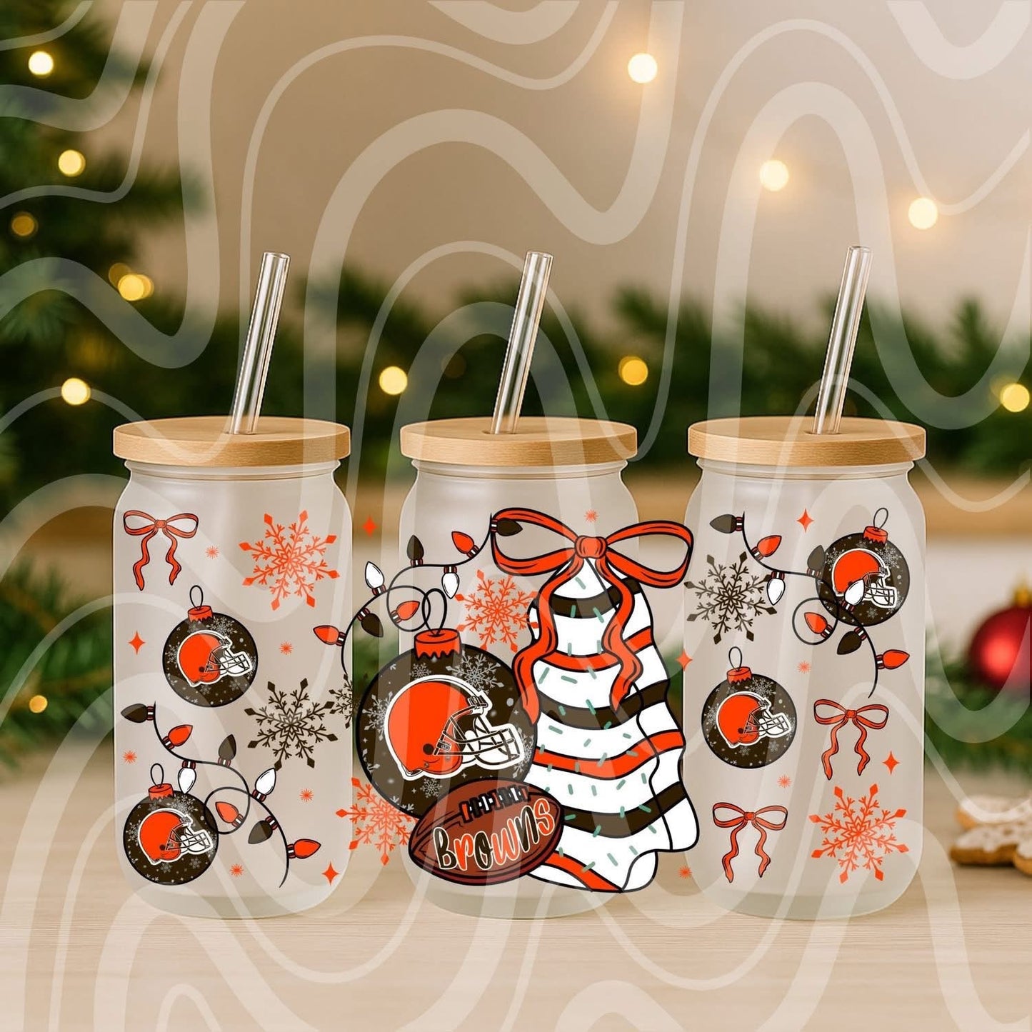 Browns Christmas 16oz