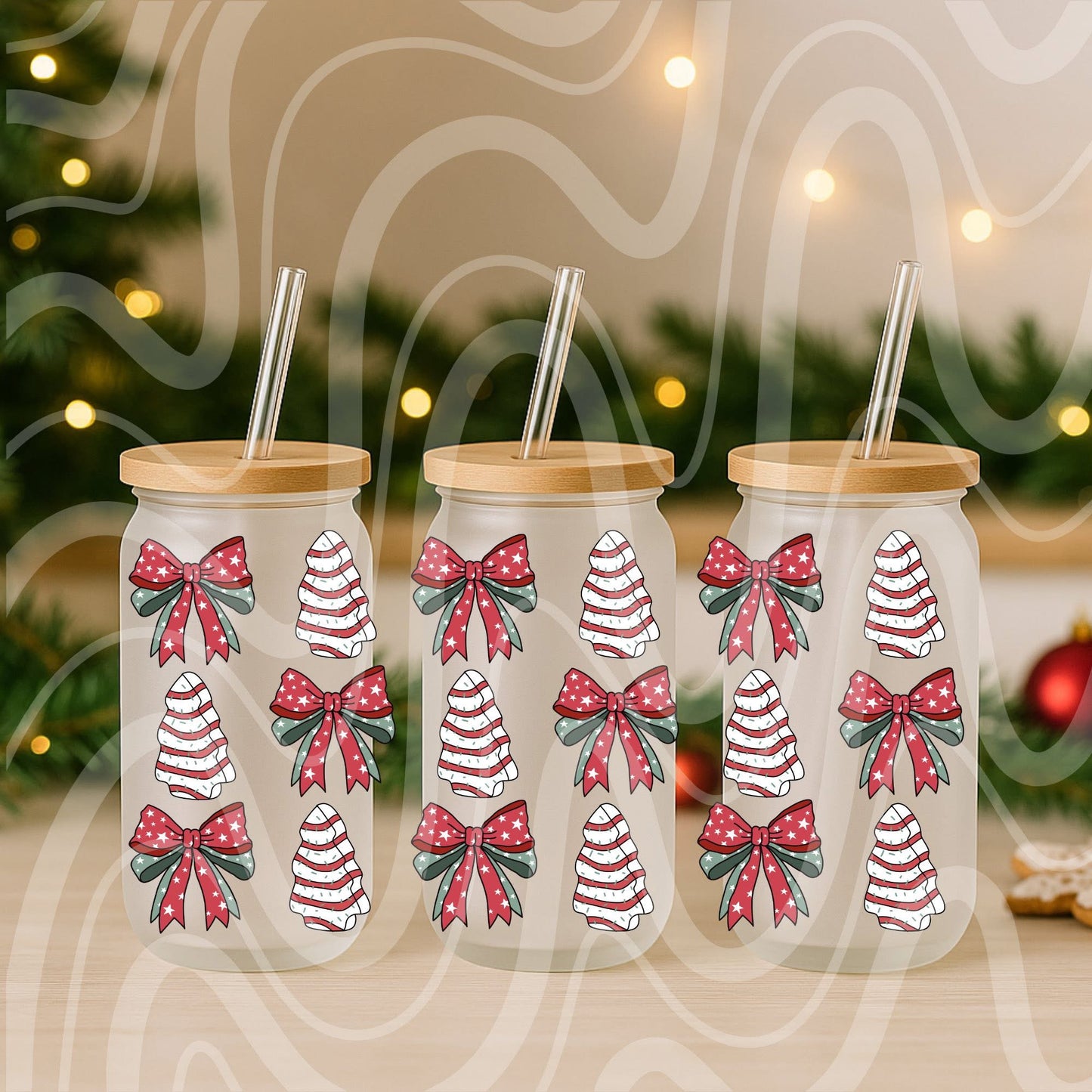 Tree Cakes and Bows 16oz
