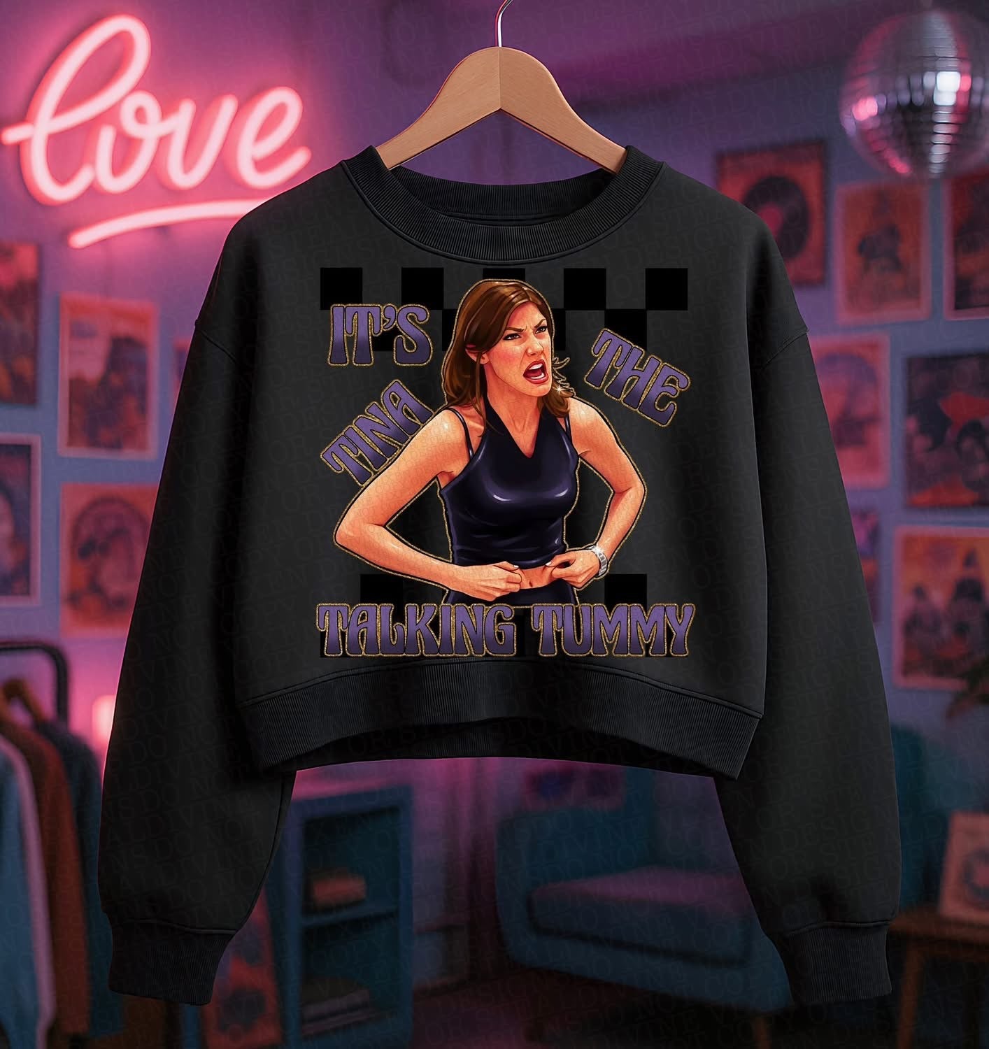 It's Tina the Talking Tummy
