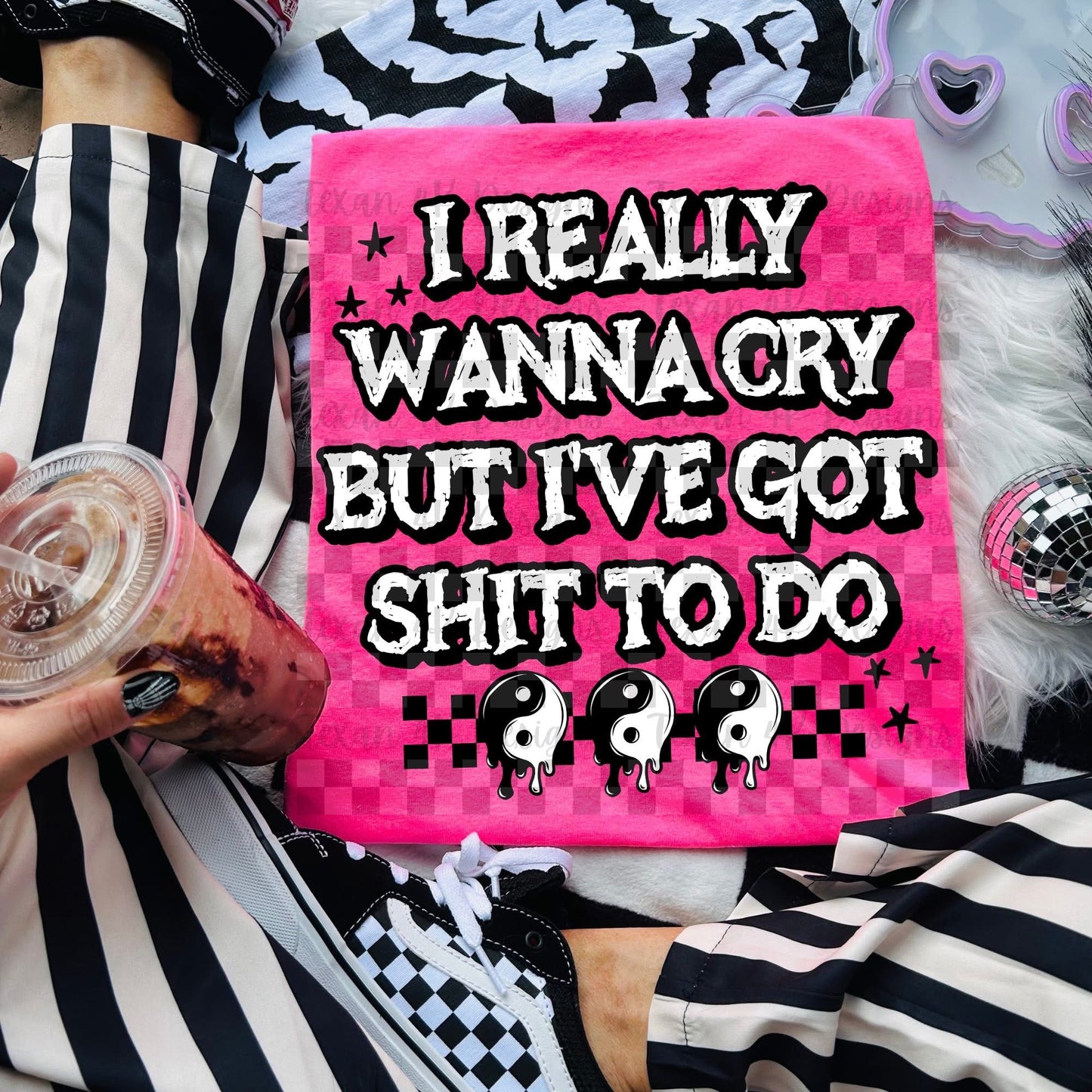 I Wanna Cry But Got Shit To Do