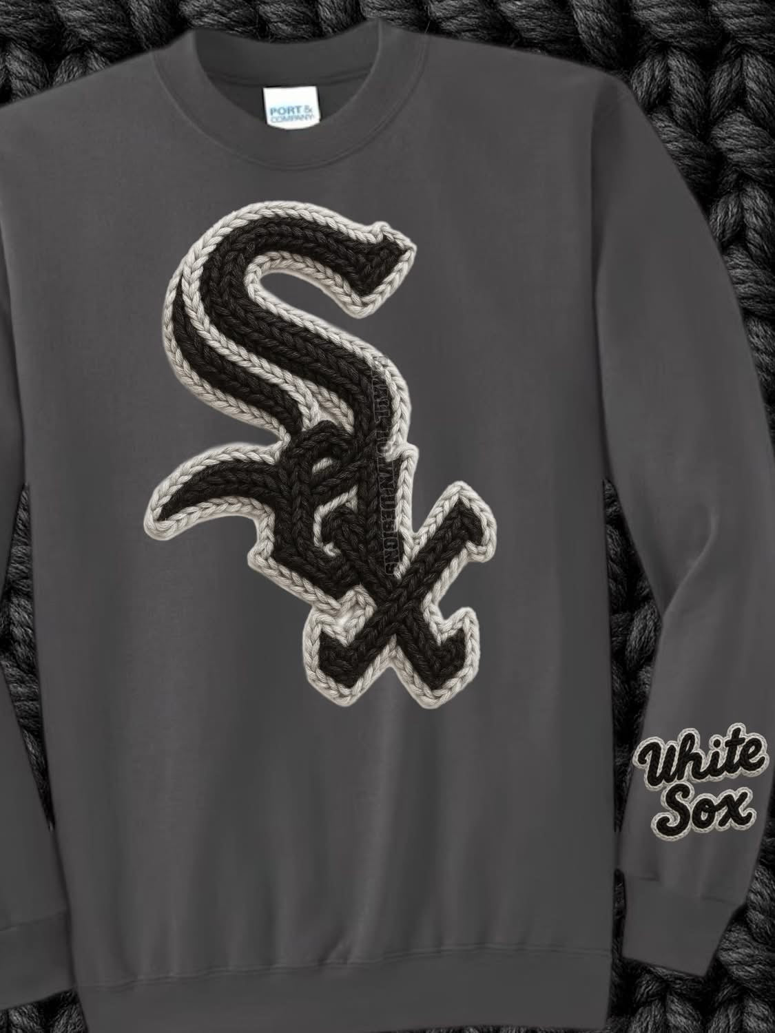 White Sox Knit Logo