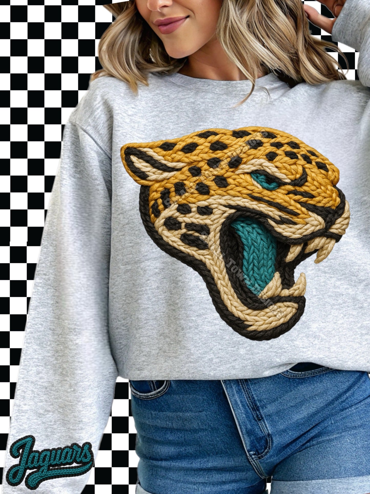 Jaguars Faux Yarn