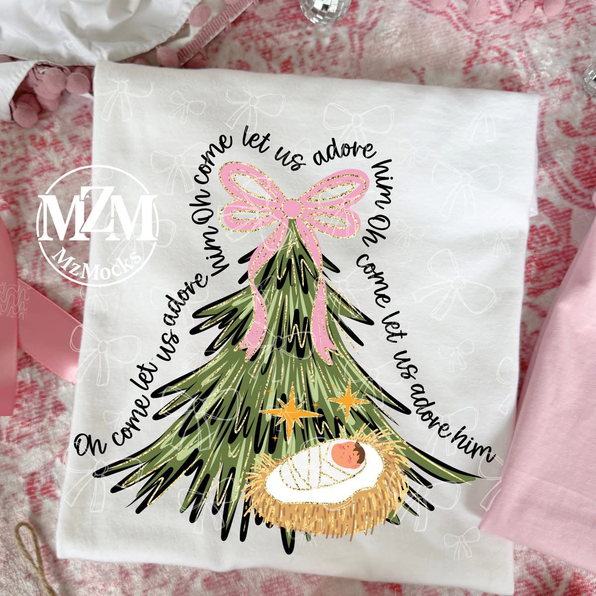 Oh Come Let Us Adore Him Tree