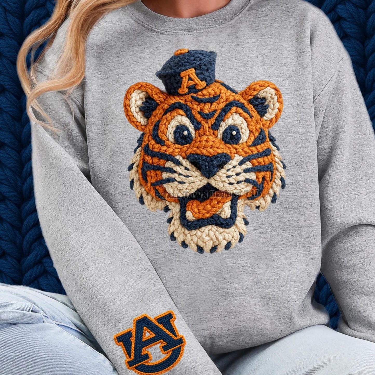Aubie Tiger Faux Yarn
