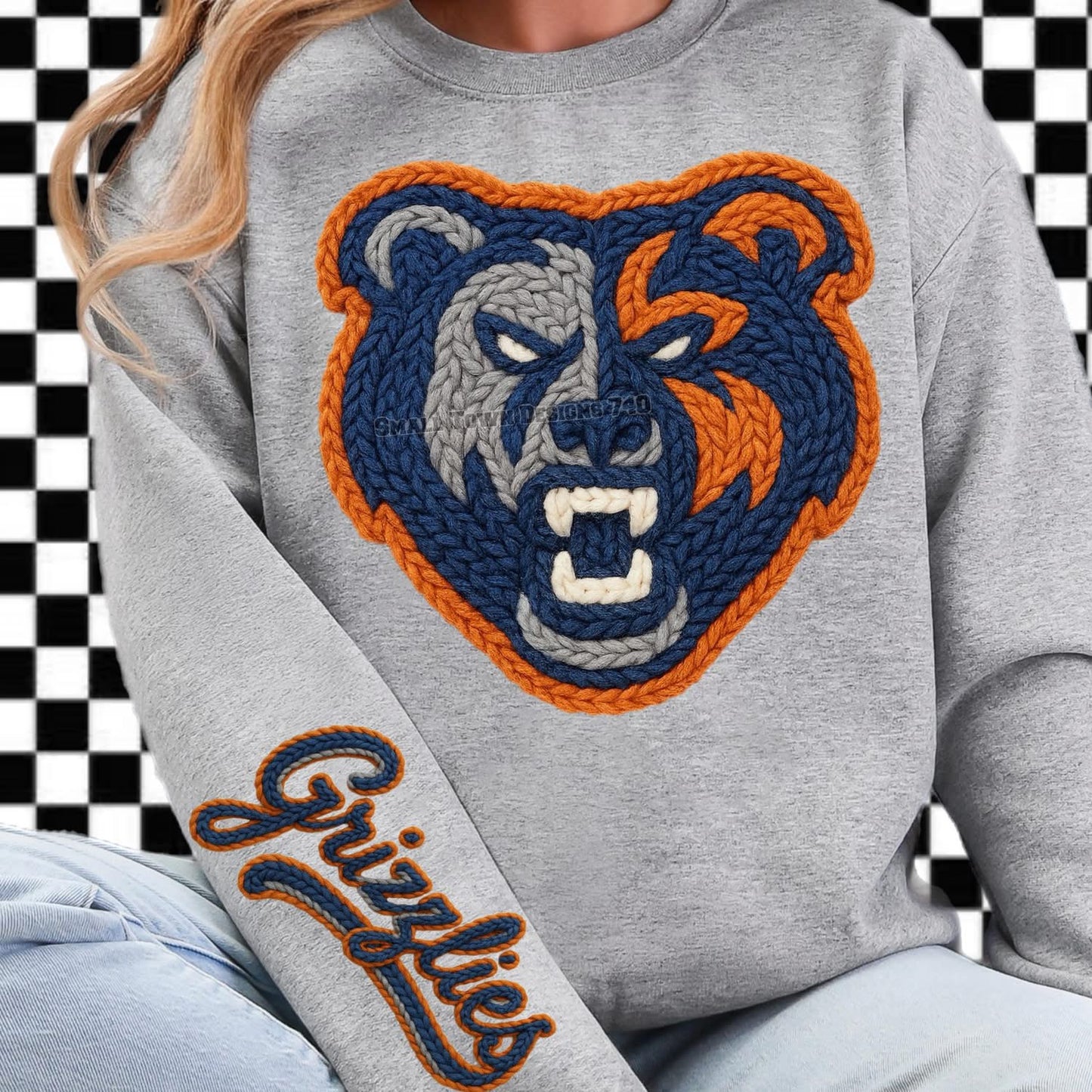 Grizzlies Faux Yarn