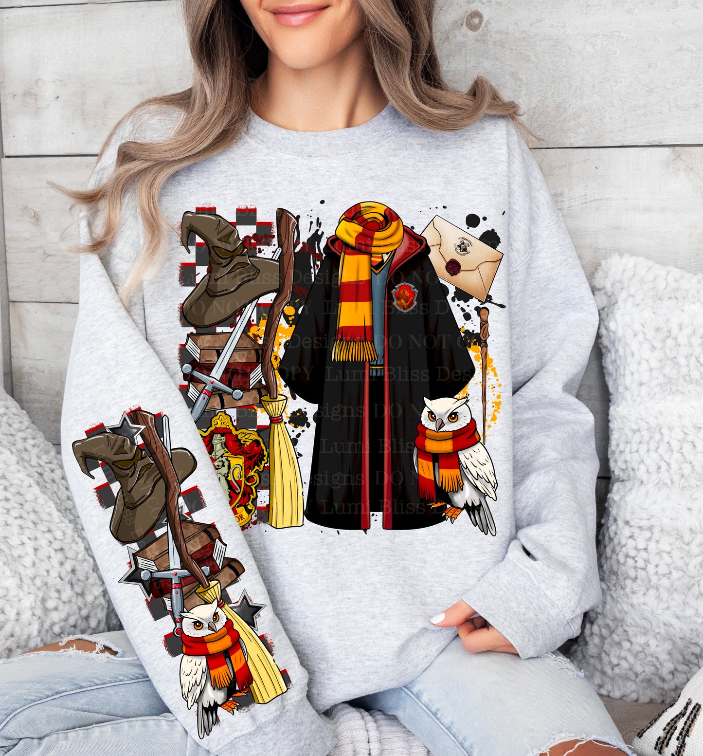 Boy Wizard Red House Set