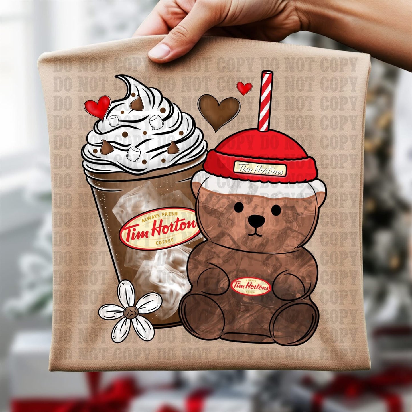 Tim Hortons Bear & Iced Coffee