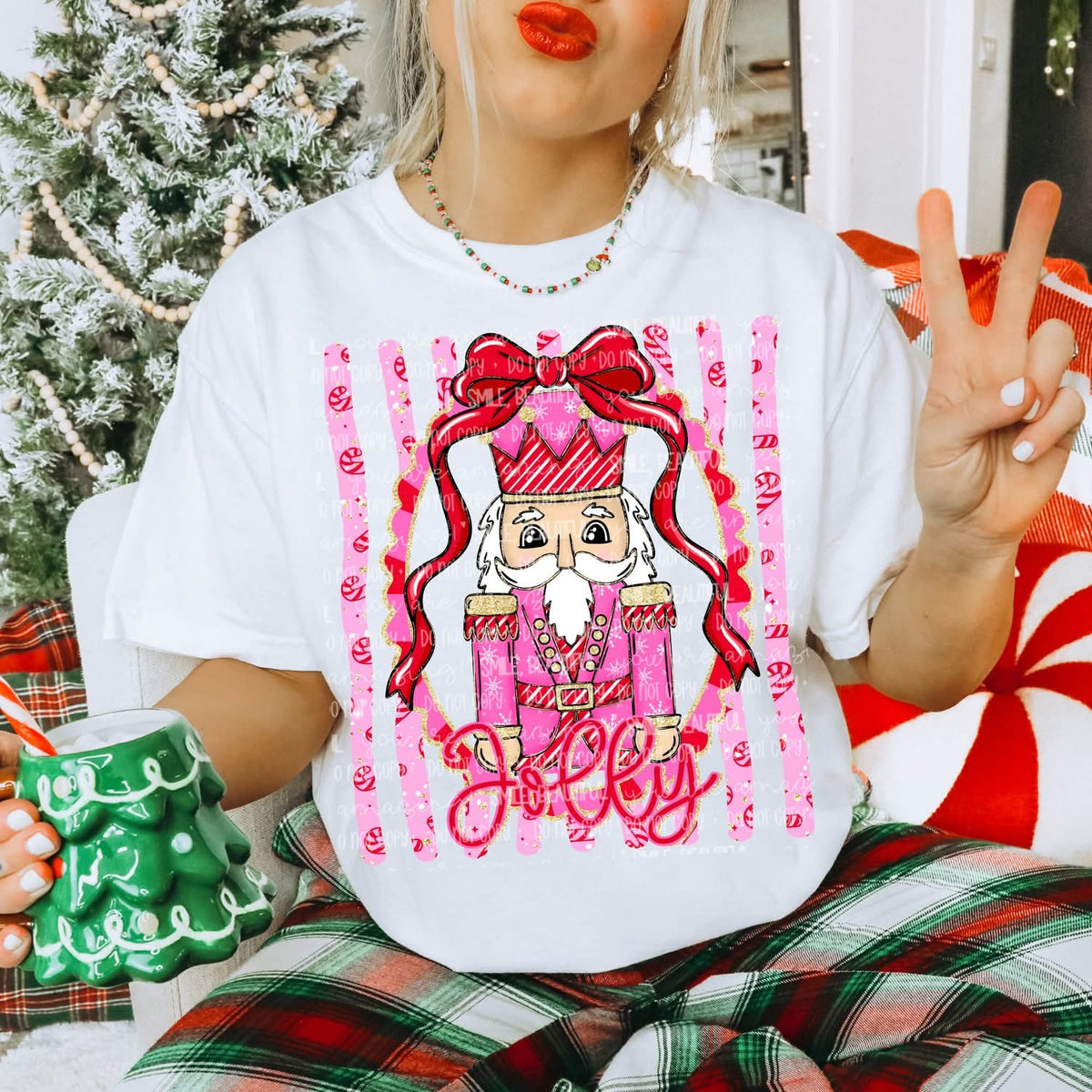 Pink Nutcracker Bow