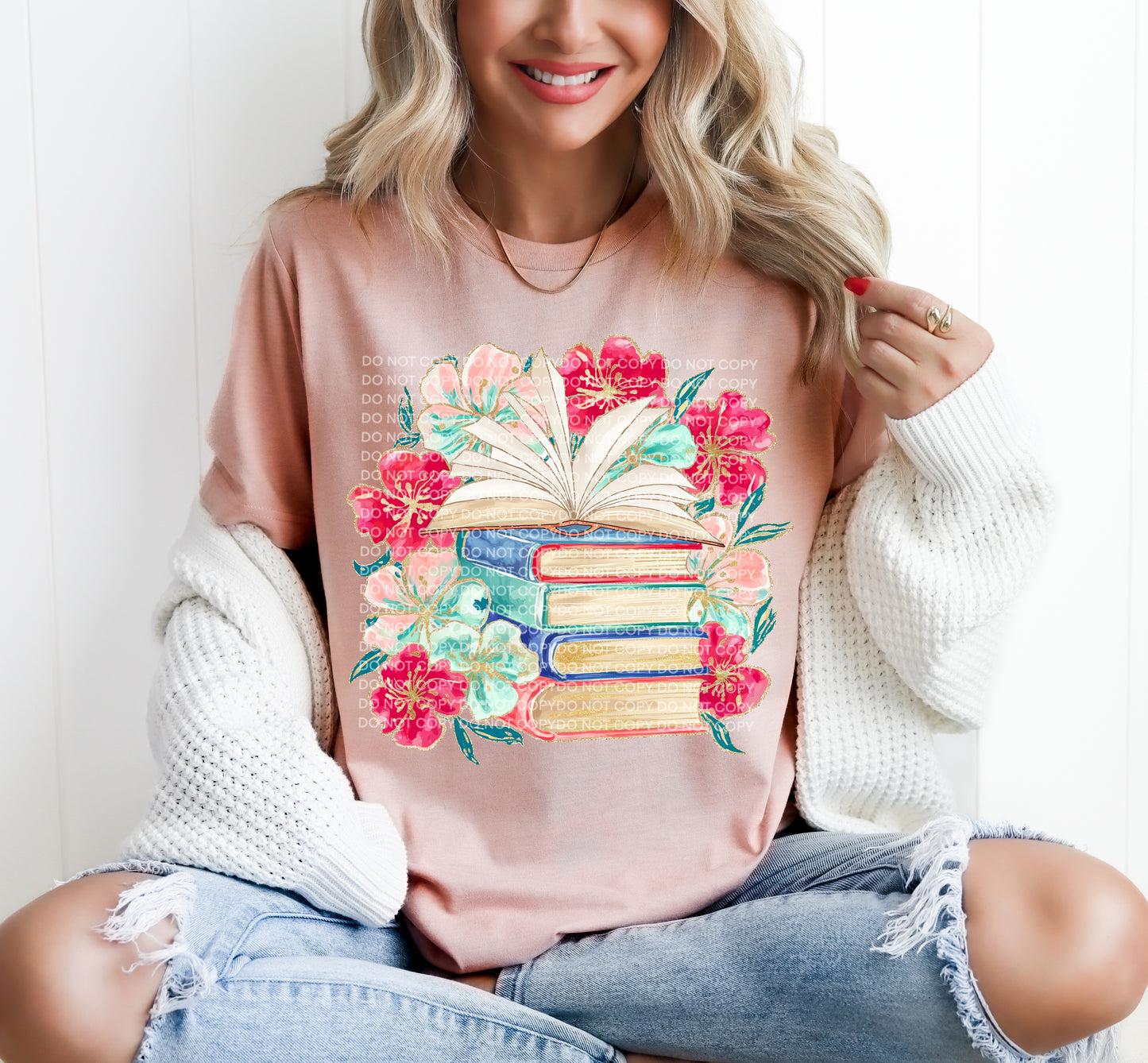 Retro Floral Books