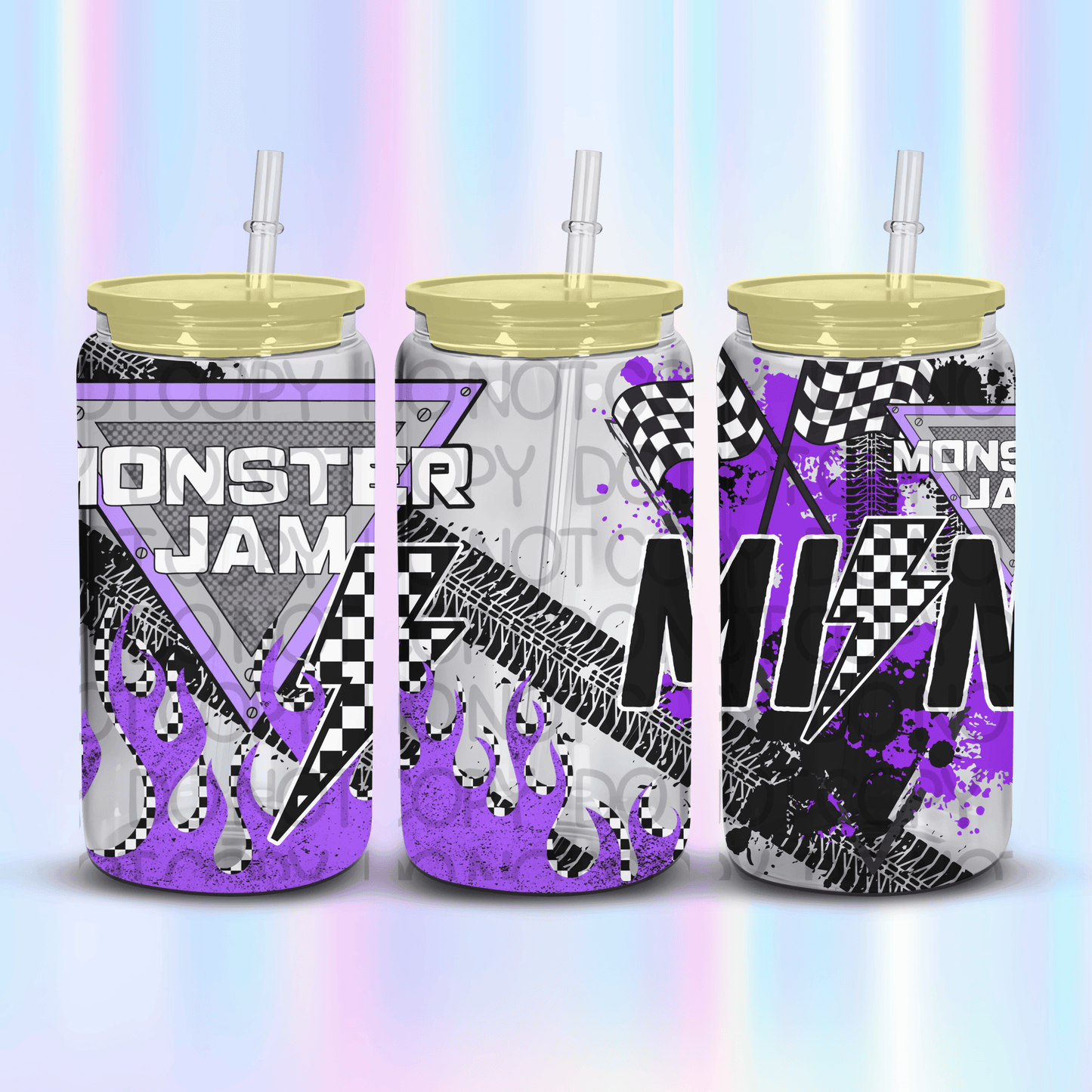 MJ Mini Purple UVDTF (